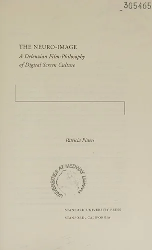 Patricia Pisters《The Neuro-Image》2012年英文版封面