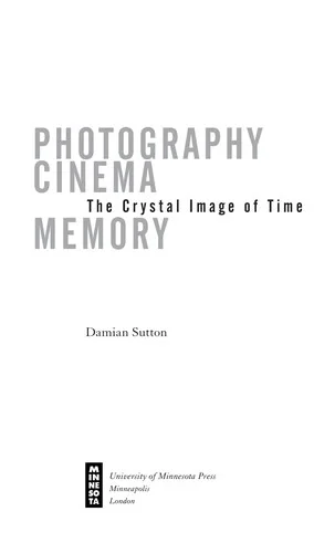 Damian Sutton《Photography, Cinema, Memory》2009年英文版封面